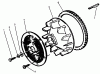 Toro 73501 (520-H) - 520-H Garden Tractor, 1995 (59002869-59002946) Ersatzteile BLOWER SCREEN & RING