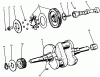 Toro 73501 (520-H) - 520-H Garden Tractor, 1995 (59002869-59002946) Ersatzteile CAMSHAFT & CRANKSHAFT