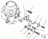 Toro 73501 (520-H) - 520-H Garden Tractor, 1995 (59002869-59002946) Ersatzteile CHOKE CONTROL (FRONT PULL)