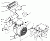 Toro 73501 (520-H) - 520-H Garden Tractor, 1995 (59002869-59002946) Ersatzteile ENGINE AND EXHAUST