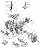 Toro 73501 (520-H) - 520-H Garden Tractor, 1995 (59002869-59002946) Ersatzteile ENGINE CYLINDER BLOCK