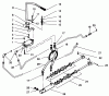 Toro 73501 (520-H) - 520-H Garden Tractor, 1995 (59002869-59002946) Ersatzteile HYDRAULIC CONTROL SYSTEM