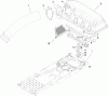 Toro 79324 - 42" and 50" Twin Bagger, TimeCutter Z4000 and Z5000 Series Riding Mower, 2007 (270000001-270999999) Ersatzteile BAGGER TOP AND HINGE ASSEMBLY