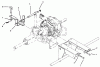 Toro 73501 (520-H) - 520-H Garden Tractor, 1995 (59002869-59002946) Ersatzteile REAR HITCH ASSEMBLY