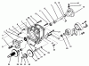 Toro 73501 (520-H) - 520-H Garden Tractor, 1995 (59002869-59002946) Ersatzteile TRANSAXLE ASSEMBLY #2