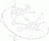 Toro 79324 - 42" and 50" Twin Bagger, TimeCutter Z4000 and Z5000 Series Riding Mower, 2007 (270000001-270999999) Ersatzteile CUTOFF BAFFLE ASSEMBLY