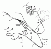 Toro 73502 (520-H) - 520-H Garden Tractor, 1996 (6900001-6999999) Ersatzteile ENGINE WIRE HARNESS