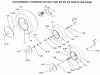 Toro 73502 (520-H) - 520-H Garden Tractor, 1996 (6900001-6999999) Ersatzteile WHEELS AND TIRES