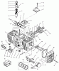 Toro 73502 (520-H) - 520-H Garden Tractor, 1997 (7900001-7999999) Ersatzteile ENGINE CYLINDER BLOCK