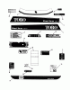Toro 73520 (520-H) - 520-H Garden Tractor, 1993 (39000001-39999999) Ersatzteile DECALS
