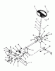 Toro 73520 (520-H) - 520-H Garden Tractor, 1993 (39000001-39999999) Ersatzteile FRONT AXLE AND STEERING
