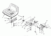 Toro 73520 (520-H) - 520-H Garden Tractor, 1993 (39000001-39999999) Ersatzteile SEAT
