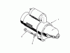 Toro 73520 (520-H) - 520-H Garden Tractor, 1993 (39000001-39999999) Ersatzteile STARTER