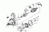 Toro 73520 (520-H) - 520-H Garden Tractor, 1993 (39000001-39999999) Ersatzteile STARTER COMPONENTS