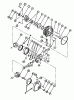 Toro 73520 (520-H) - 520-H Garden Tractor, 1993 (39000001-39999999) Ersatzteile TRANSMISSION EATON 1100-032