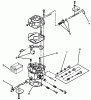 Toro 73520 (520-H) - 520-H Garden Tractor, 1994 (4900001-4999999) Ersatzteile CARBURETOR ASSEMBLY