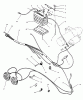 Toro 73520 (520-H) - 520-H Garden Tractor, 1995 (5900001-5900177) Ersatzteile BATTERY & HEADLIGHTS ASSEMBLY