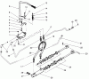 Toro 73520 (520-H) - 520-H Garden Tractor, 1995 (5900001-5900177) Ersatzteile HYDRAULIC SYSTEM
