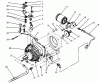 Toro 73520 (520-H) - 520-H Garden Tractor, 1995 (5900001-5900177) Ersatzteile HYDROSTATIC TRANSMISSION