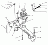 Toro 73520 (520-H) - 520-H Garden Tractor, 1995 (5900001-5900177) Ersatzteile INTAKE MANIFOLD