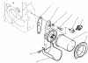 Toro 73520 (520-H) - 520-H Garden Tractor, 1995 (5900001-5900177) Ersatzteile OIL FILTER AND LOW OIL PRESSURE CUT-OFF SWITCH
