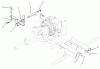 Toro 73520 (520-H) - 520-H Garden Tractor, 1995 (5900001-5900177) Ersatzteile REAR HITCH ASSEMBLY