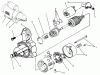 Toro 73520 (520-H) - 520-H Garden Tractor, 1995 (5900001-5900177) Ersatzteile STARTER