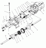 Toro 73520 (520-H) - 520-H Garden Tractor, 1995 (5900001-5900177) Ersatzteile TRANSAXLE