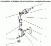 Toro 73521 (520-H) - 520-H Garden Tractor, 1997 (7900001-7999999) Ersatzteile FUEL FILTER & PUMP