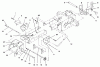Toro 73521 (520-H) - 520-H Garden Tractor, 1997 (7900001-7999999) Ersatzteile HITCH ASSEMBLY