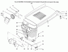 Toro 73521 (520-H) - 520-H Garden Tractor, 1997 (7900001-7999999) Ersatzteile HOOD ASSEMBLY