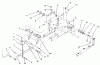 Toro 73521 (520-H) - 520-H Garden Tractor, 1997 (7900001-7999999) Ersatzteile HYDRAULIC LIFT SYSTEM #2