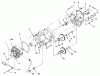 Toro 73521 (520-H) - 520-H Garden Tractor, 1997 (7900001-7999999) Ersatzteile HYDROSTATIC TRANSMISSION #2