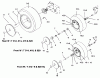 Toro 73521 (520-H) - 520-H Garden Tractor, 1997 (7900001-7999999) Ersatzteile WHEEL ASSEMBLIES
