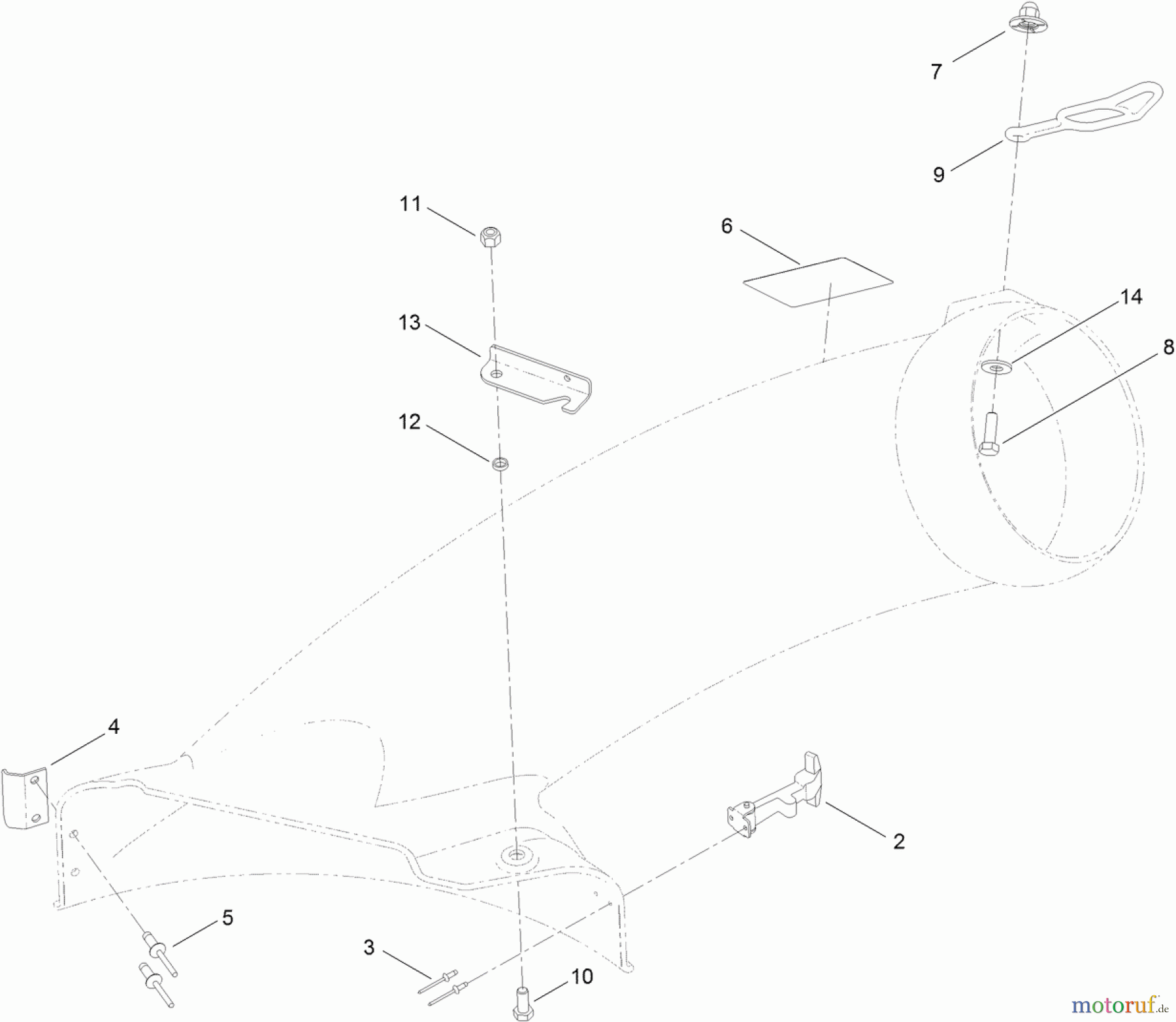 Toro Neu Accessories, Mower 79334 - Toro 42