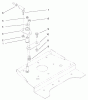 Toro 73580 (520Lxi) - 520Lxi Garden Tractor, 1999 (9900001-9999999) Ersatzteile FRONT SMART TURN ASSEMBLY