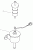 Toro 73580 (520Lxi) - 520Lxi Garden Tractor, 1999 (9900001-9999999) Ersatzteile FUEL PUMP & FILTER ASSEMBLY