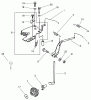 Toro 73580 (520Lxi) - 520Lxi Garden Tractor, 1999 (9900001-9999999) Ersatzteile GOVERNOR ASSEMBLY