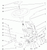Toro 73580 (520Lxi) - 520Lxi Garden Tractor, 1999 (9900001-9999999) Ersatzteile POWER STEERING & TILT ASSEMBLY