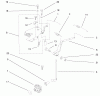 Toro 73580 (520Lxi) - 520Lxi Garden Tractor, 2000 (200000001-200999999) Ersatzteile CONTROL ASSEMBLY