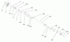 Toro 73580 (520Lxi) - 520Lxi Garden Tractor, 2000 (200000001-200999999) Ersatzteile DRIVE SHAFT ASSEMBLY