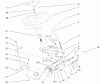 Toro 73580 (520Lxi) - 520Lxi Garden Tractor, 2000 (200000001-200999999) Ersatzteile MANUAL STEERING & TILT ASSEMBLY