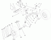 Toro 73580 (520Lxi) - 520Lxi Garden Tractor, 2000 (200000001-200999999) Ersatzteile TIE RODS, SPINDLE, & FRONT AXLE ASSEMBLY