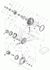 Toro 73580 (520Lxi) - 520Lxi Garden Tractor, 2000 (200000001-200999999) Ersatzteile TRANSMISSION ASSEMBLY