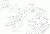 Toro 73547 (520Lxi) - 520Lxi Garden Tractor, 2001 (210000001-210999999) Ersatzteile ATTACH-A-MATIC & HITCH ASSEMBLY