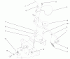 Toro 73547 (520Lxi) - 520Lxi Garden Tractor, 2001 (210000001-210999999) Ersatzteile CRUISE CONTROL ASSEMBLY