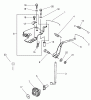 Toro 73547 (520Lxi) - 520Lxi Garden Tractor, 2001 (210000001-210999999) Ersatzteile GOVERNOR ASSEMBLY