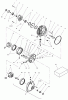 Toro 73547 (520Lxi) - 520Lxi Garden Tractor, 2001 (210000001-210999999) Ersatzteile HYDRO TRANSMISSION ASSEMBLY NO. 94-2003