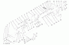 Toro 73547 (520Lxi) - 520Lxi Garden Tractor, 2001 (210000001-210999999) Ersatzteile SMART TURN REAR ASSEMBLY