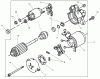 Toro 73547 (520Lxi) - 520Lxi Garden Tractor, 2001 (210000001-210999999) Ersatzteile STARTER ASSEMBLY